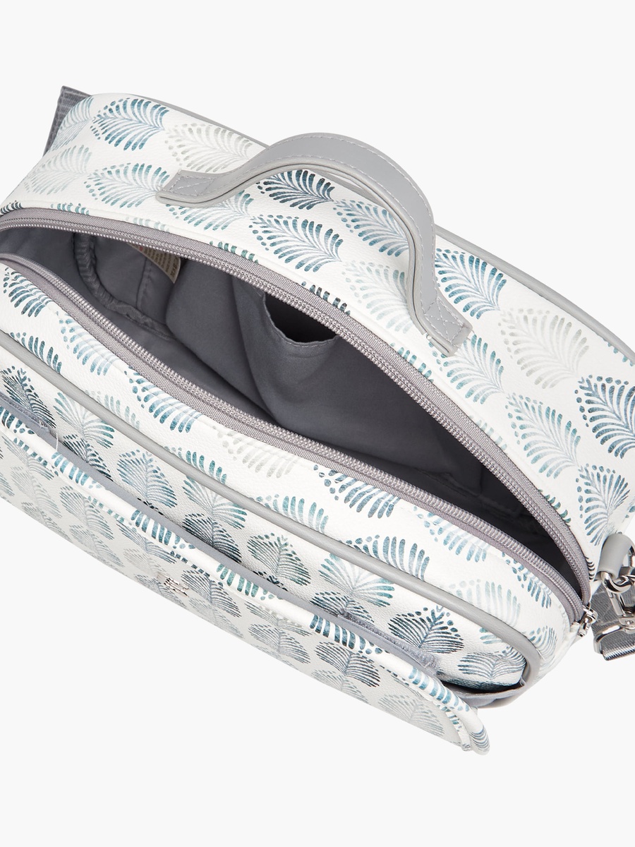 Printed Diaper Bag with Zip Closure