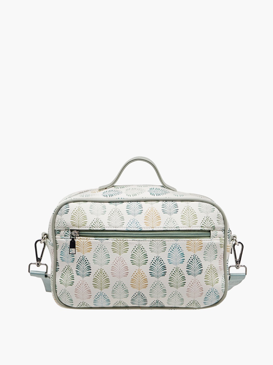 Printed Diaper Bag with Zip Closure