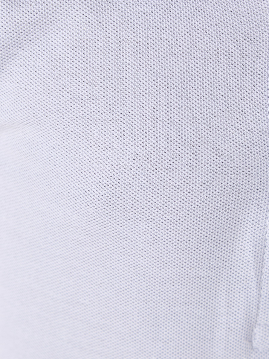 Collared Long Sleeves Knee Length Polo Dress with Butterfly Embroidery