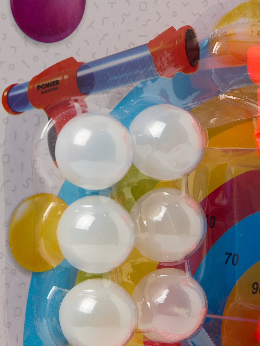 Power Shooter Glow in the Dark Ball Bullet Playset