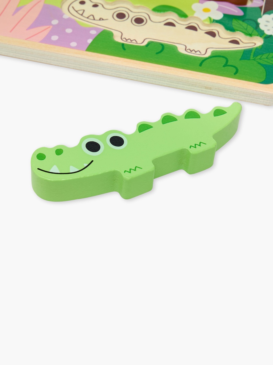7-Piece Chunky Animal Puzzle Set