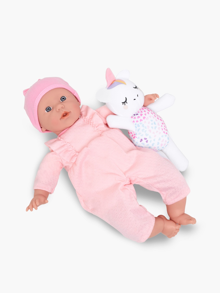 Kisses Cuddles Baby Deluxe Doll Playset - 38 cm
