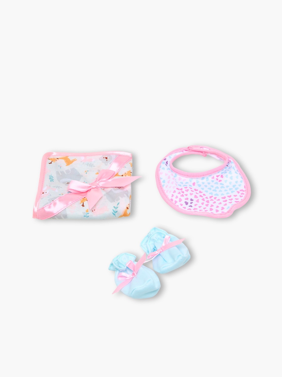 Kisses Cuddles Baby Deluxe Doll Playset - 38 cm