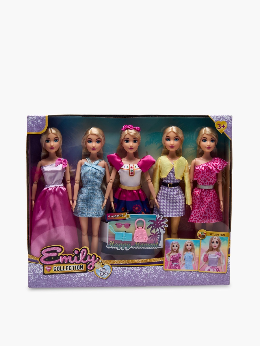Summer Party Fashion Doll Playset
