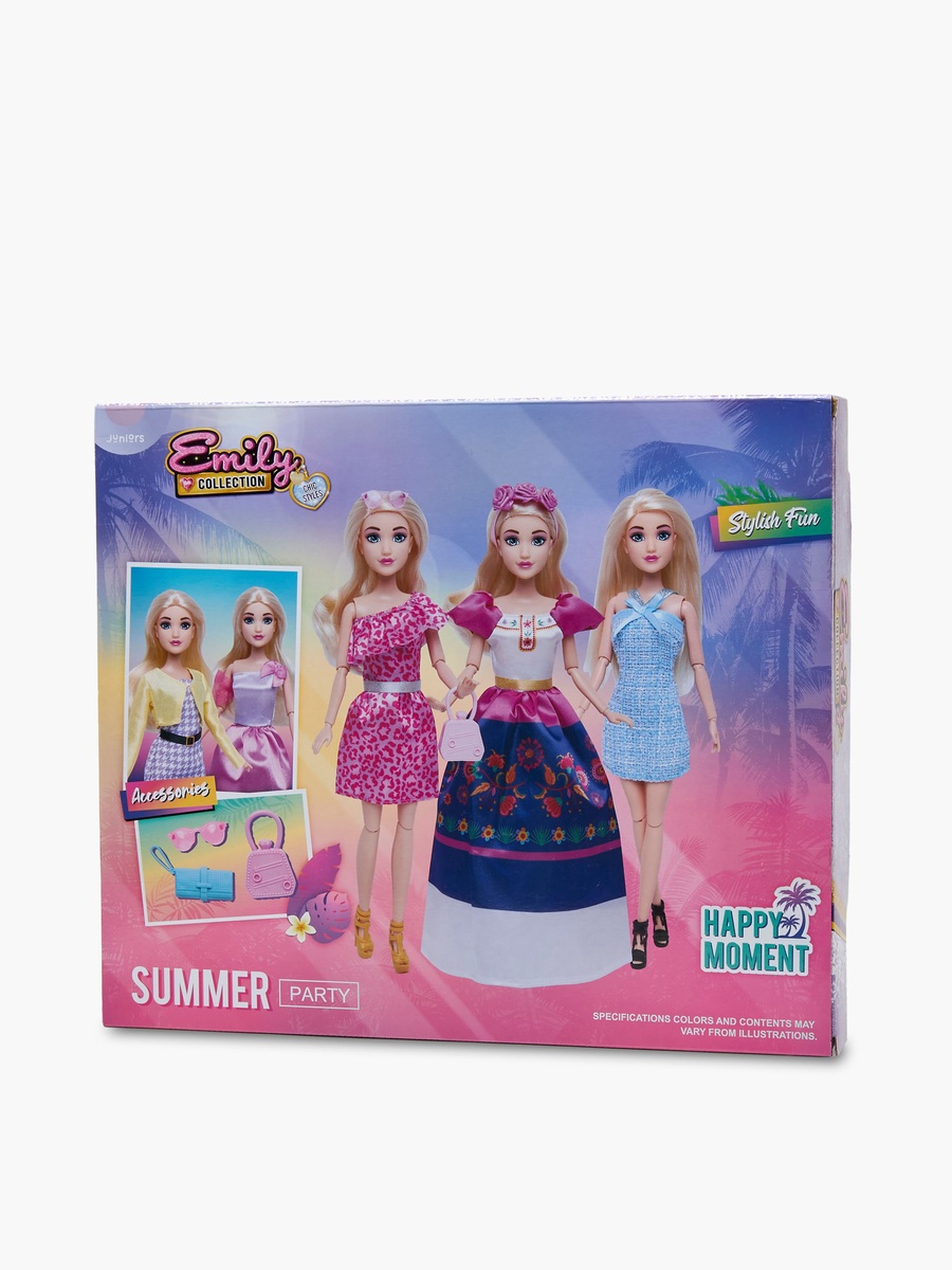 Summer Party Fashion Doll Playset