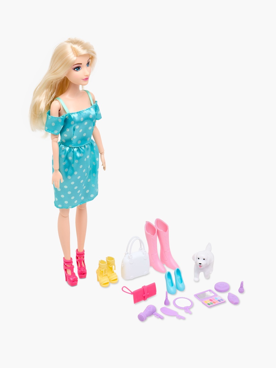 Fashion Doll with Lovely Pet Playset - 5 cm