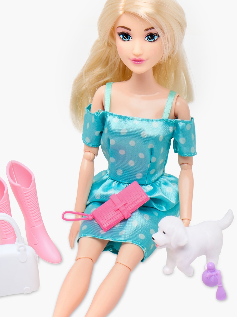 Fashion Doll with Lovely Pet Playset - 5 cm