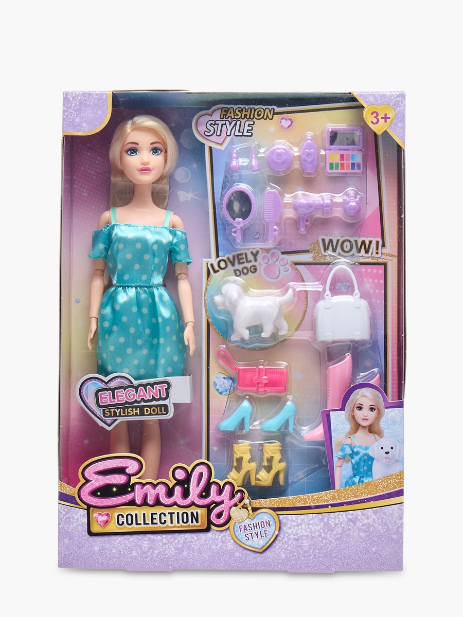 Fashion Doll with Lovely Pet Playset - 5 cm