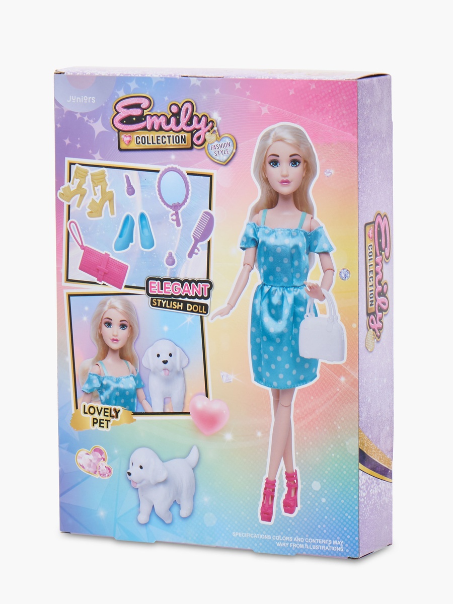 Fashion Doll with Lovely Pet Playset - 5 cm