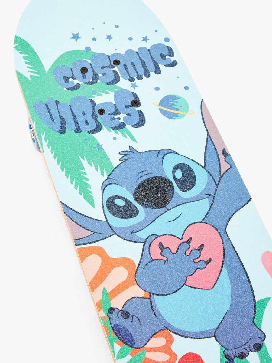 Stitch Print Skateboard