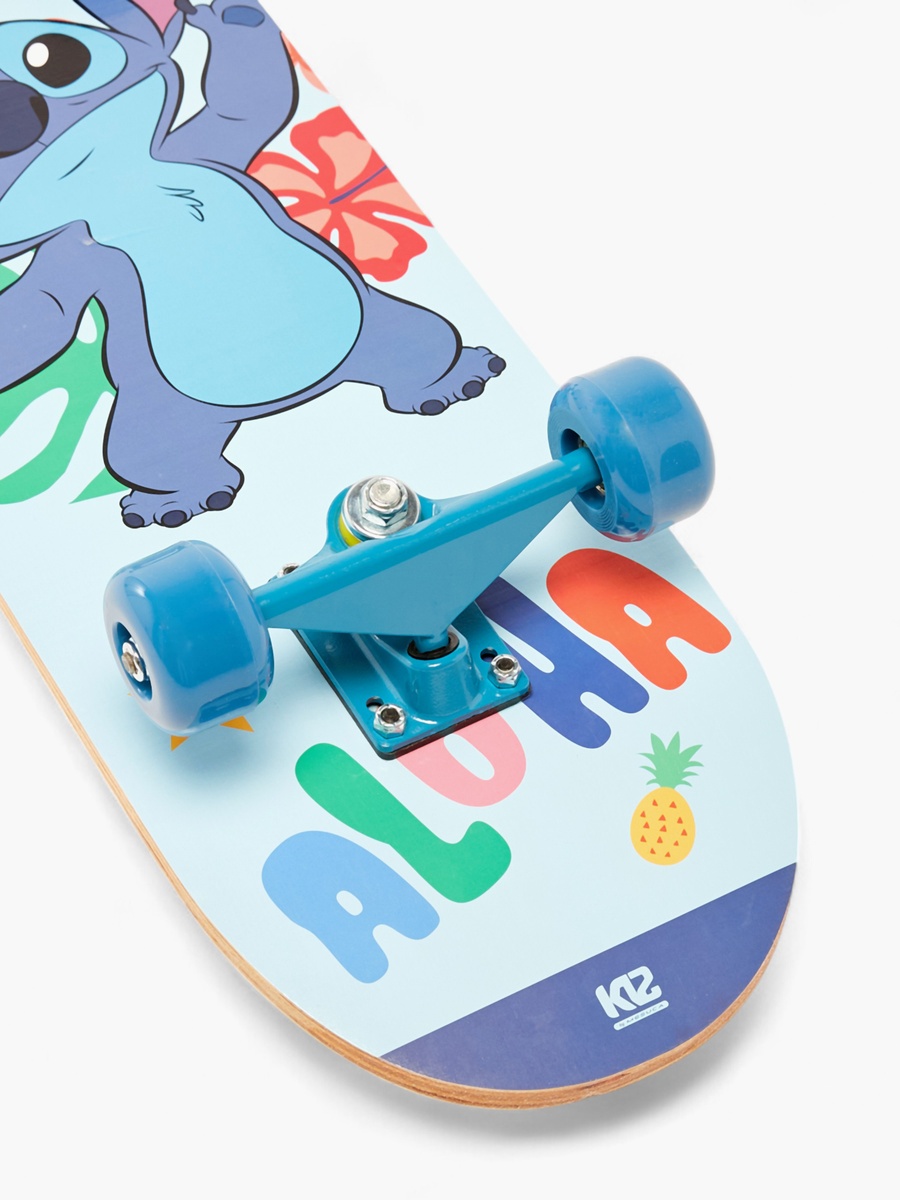 Stitch Print Skateboard