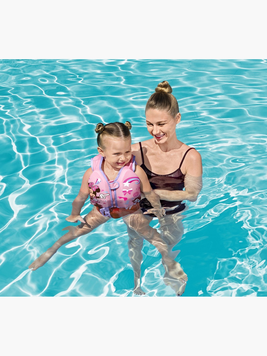 Minnie Mouse Print Swim Vest