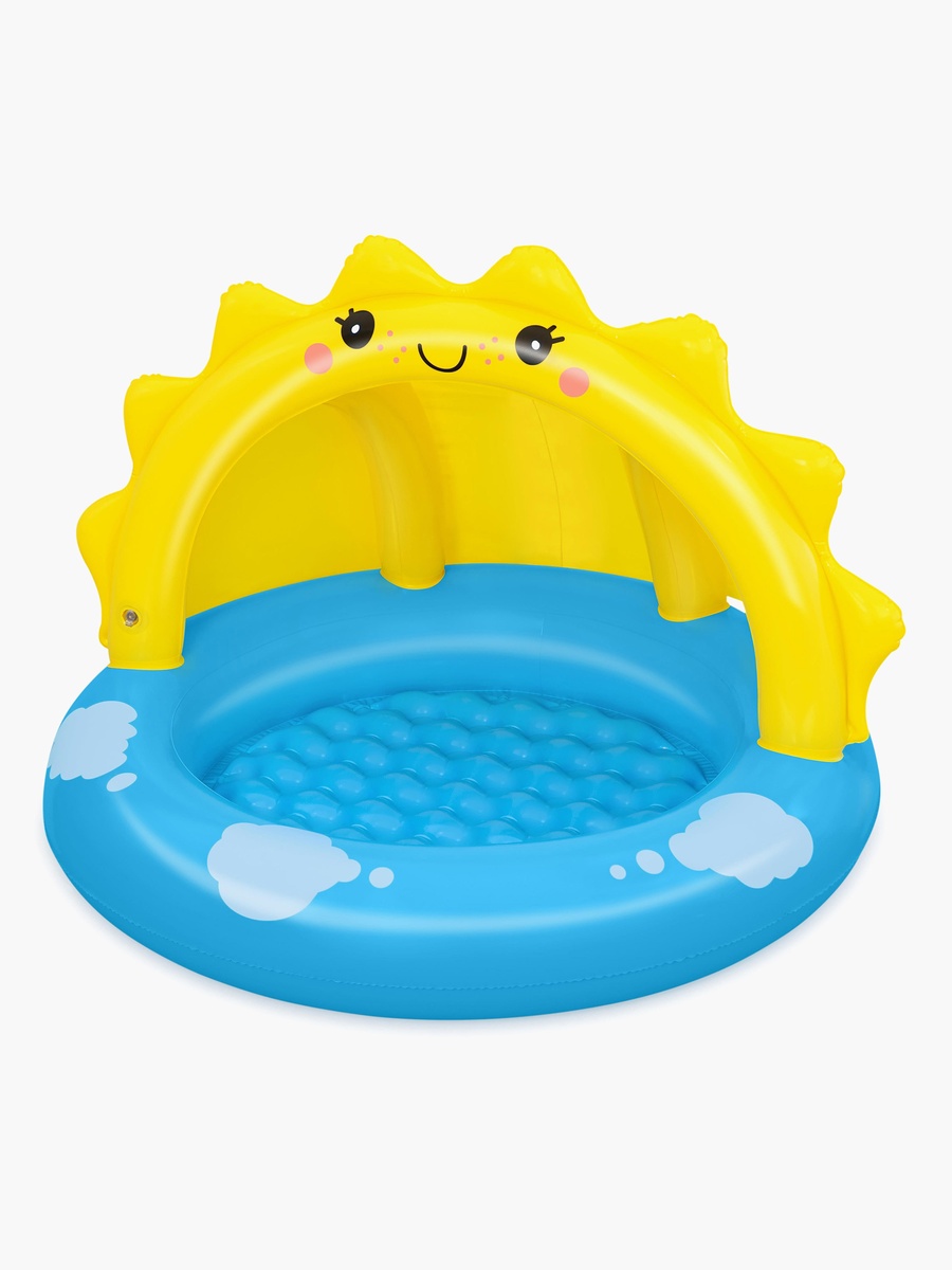 Sunny Days Shaded Inflatable Kiddie Pool - 101x97x71 cm