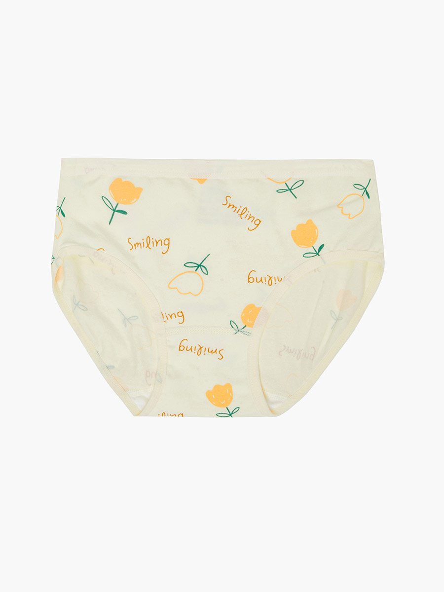 Pack of 4 - Printed Cotton Briefs