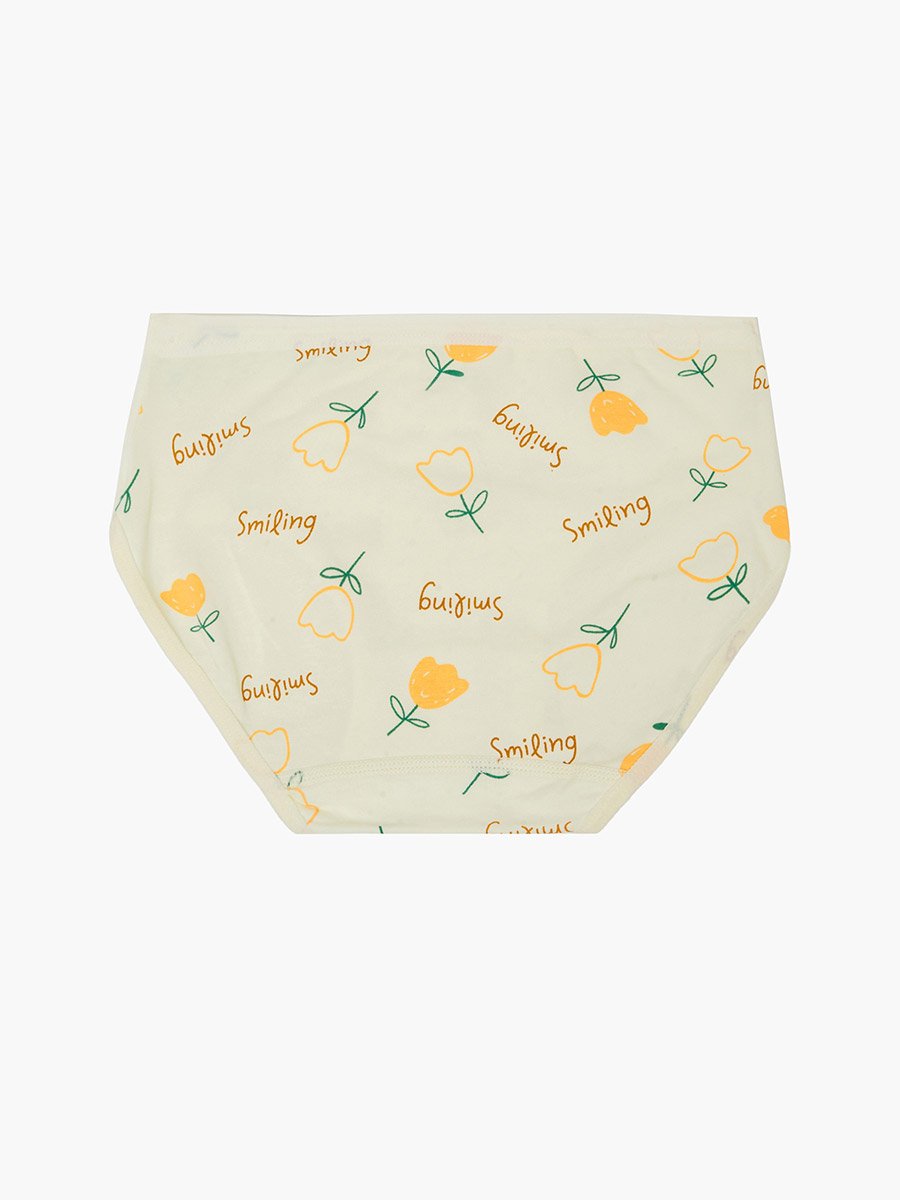 Pack of 4 - Printed Cotton Briefs