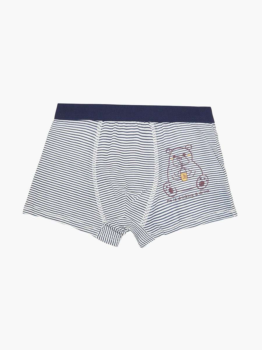 Pack of 4 - Boys Printed Cotton Boxers