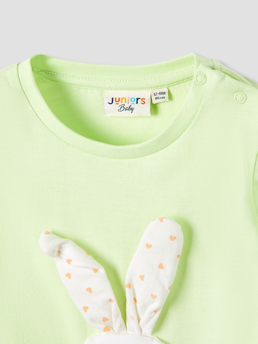 Cotton Round Neck T-Shirt