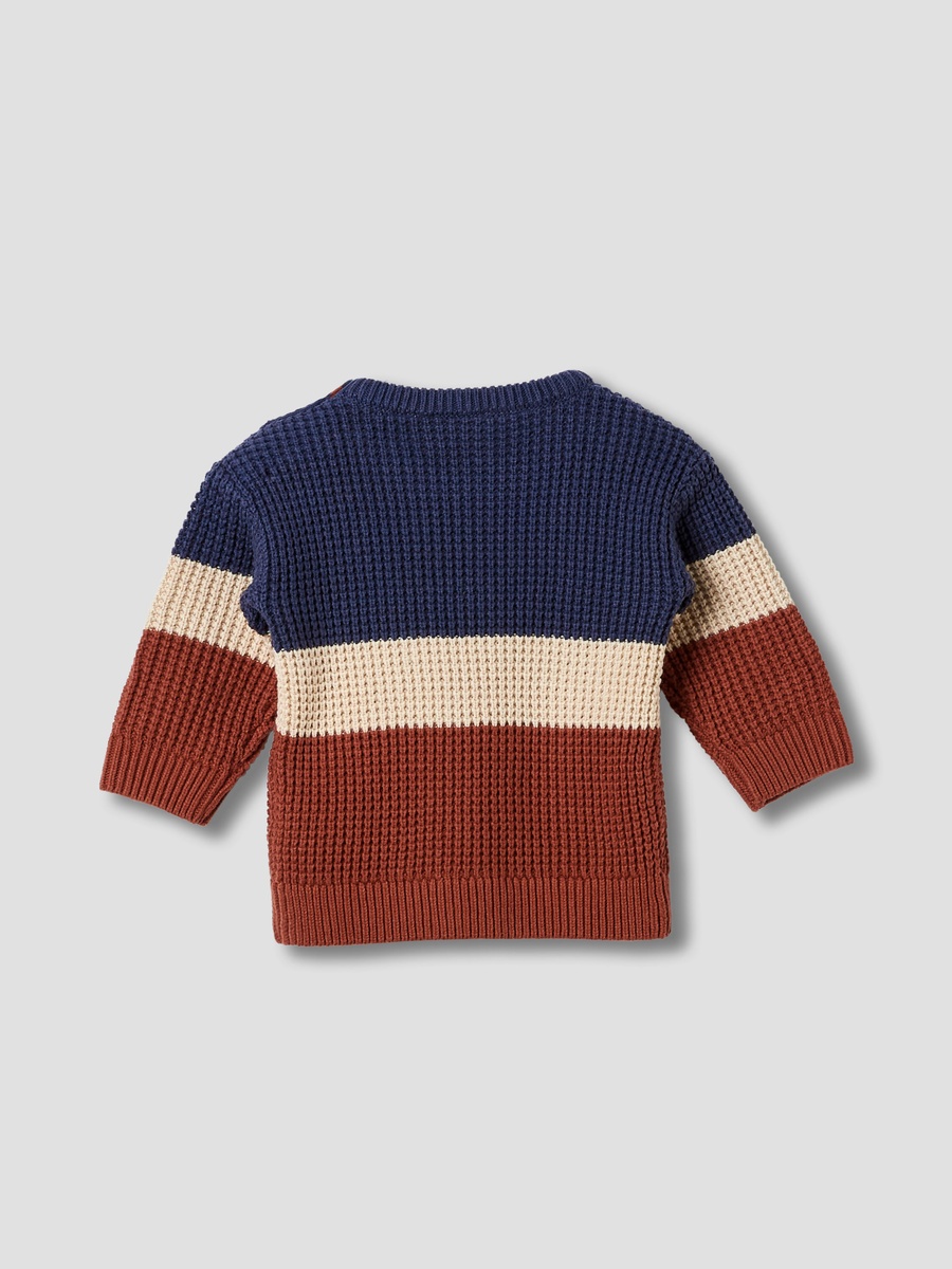 Embroidered Sweater with Long Sleeves