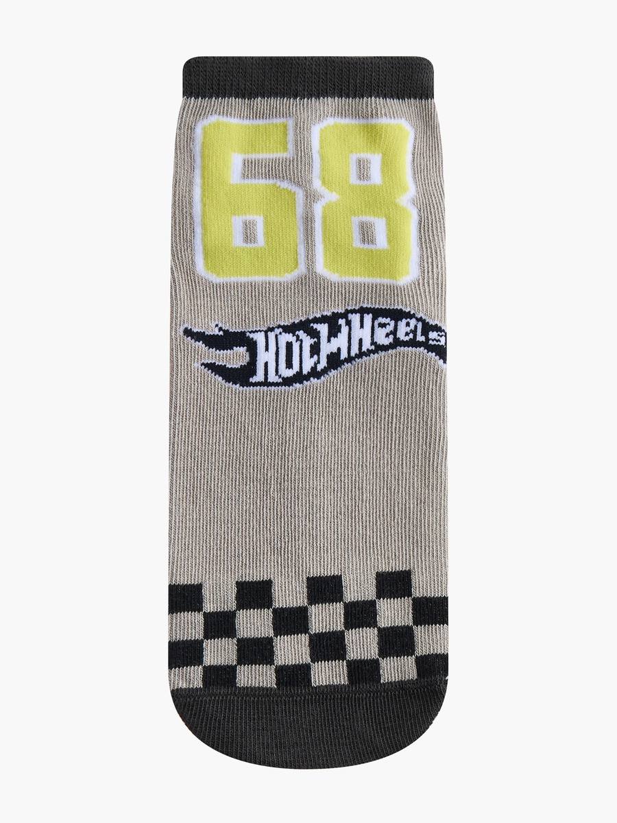 Socks with Hot Wheels Print - Set of 3