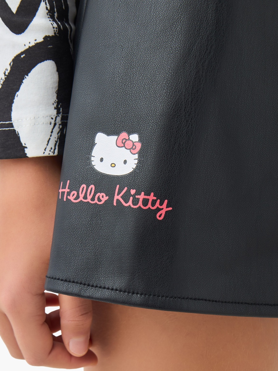 Mini Skirt with Hello Kitty Print