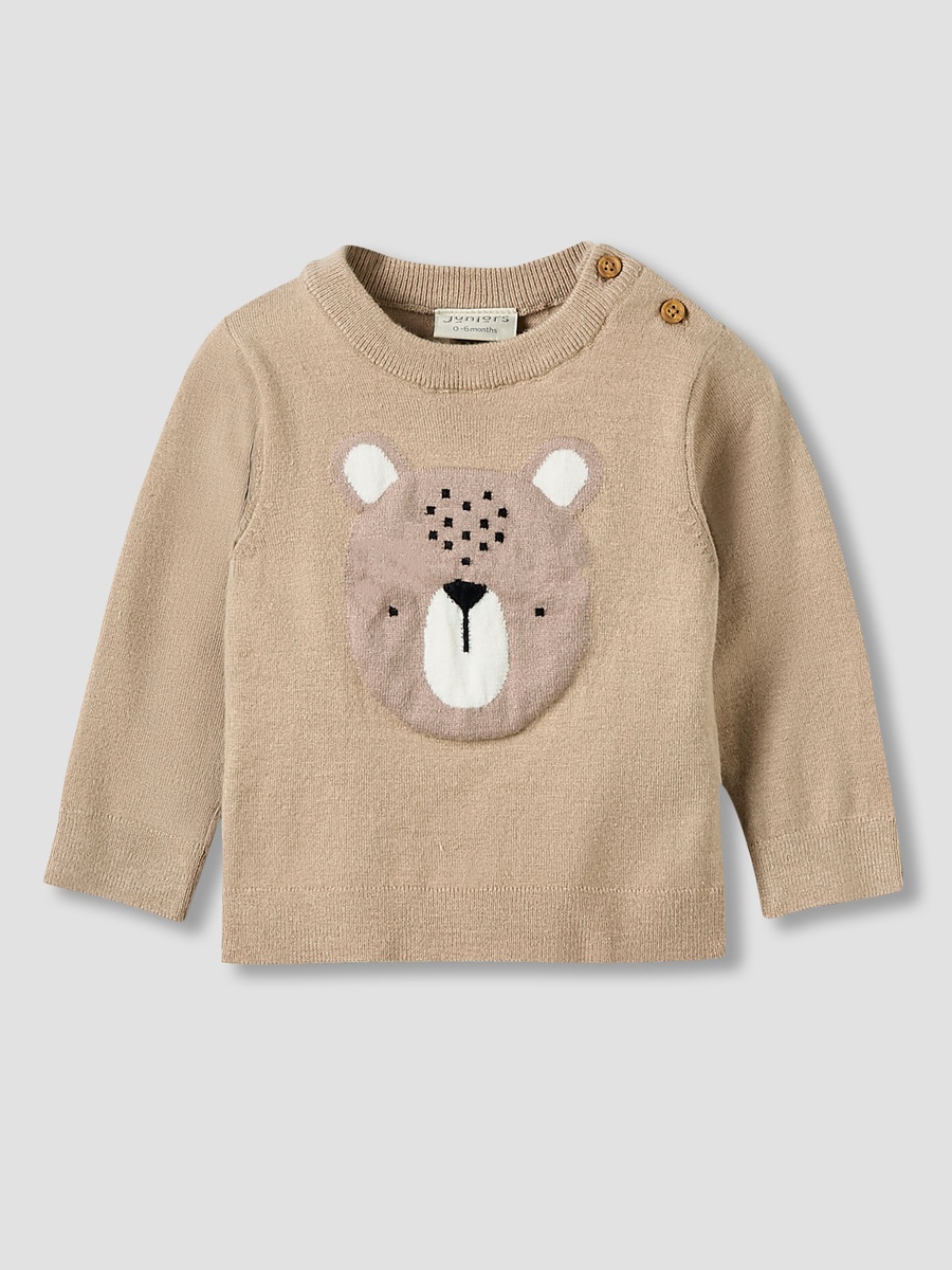 Pyjama Set with Bear Print