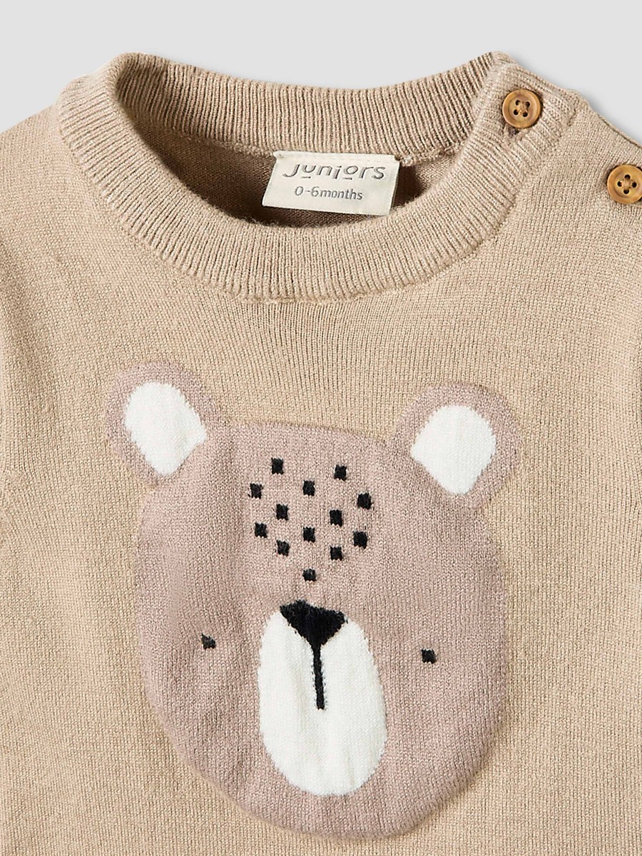 Pyjama Set with Bear Print