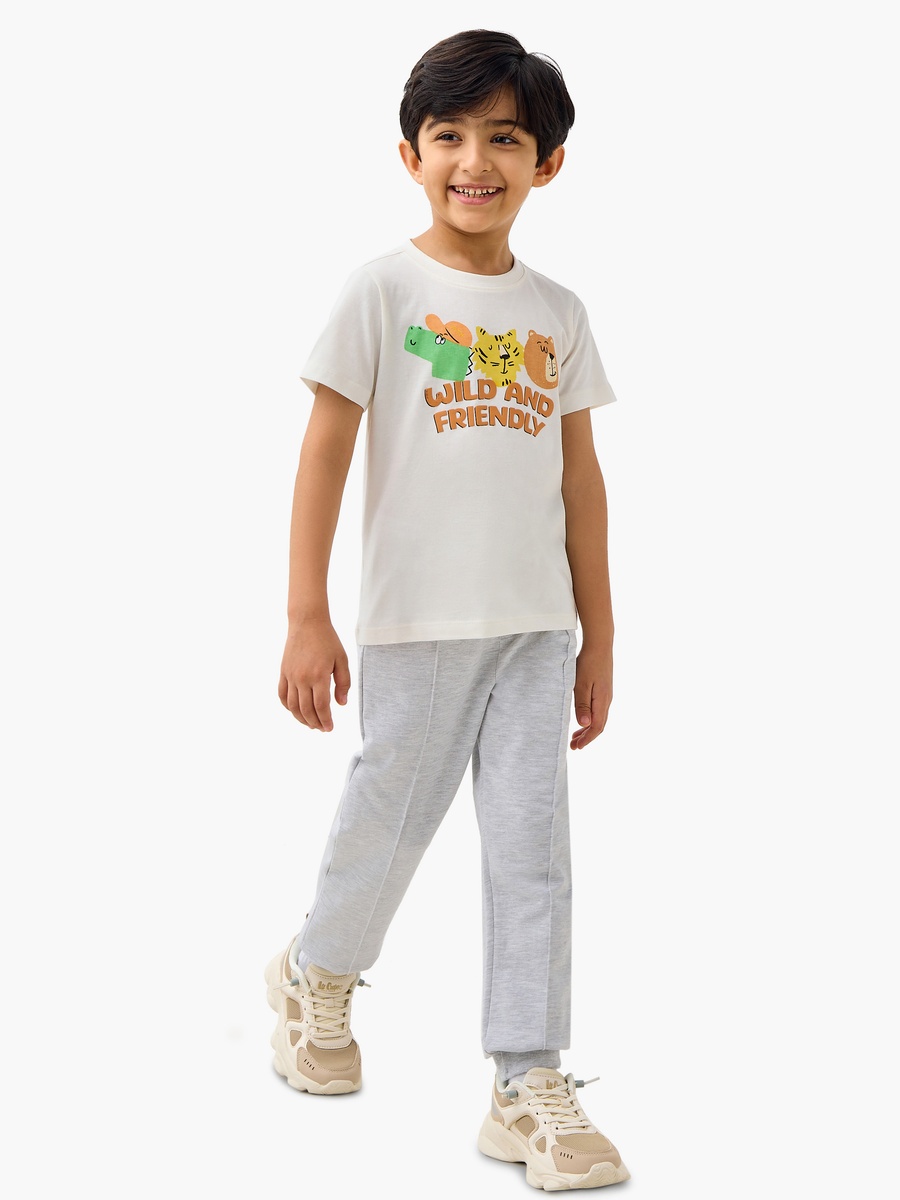 Panelled Joggers with Drawstring Closure