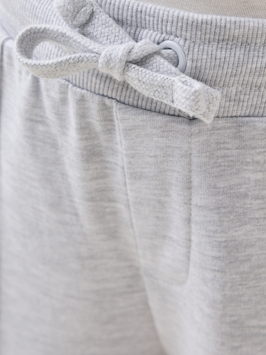 Panelled Joggers with Drawstring Closure