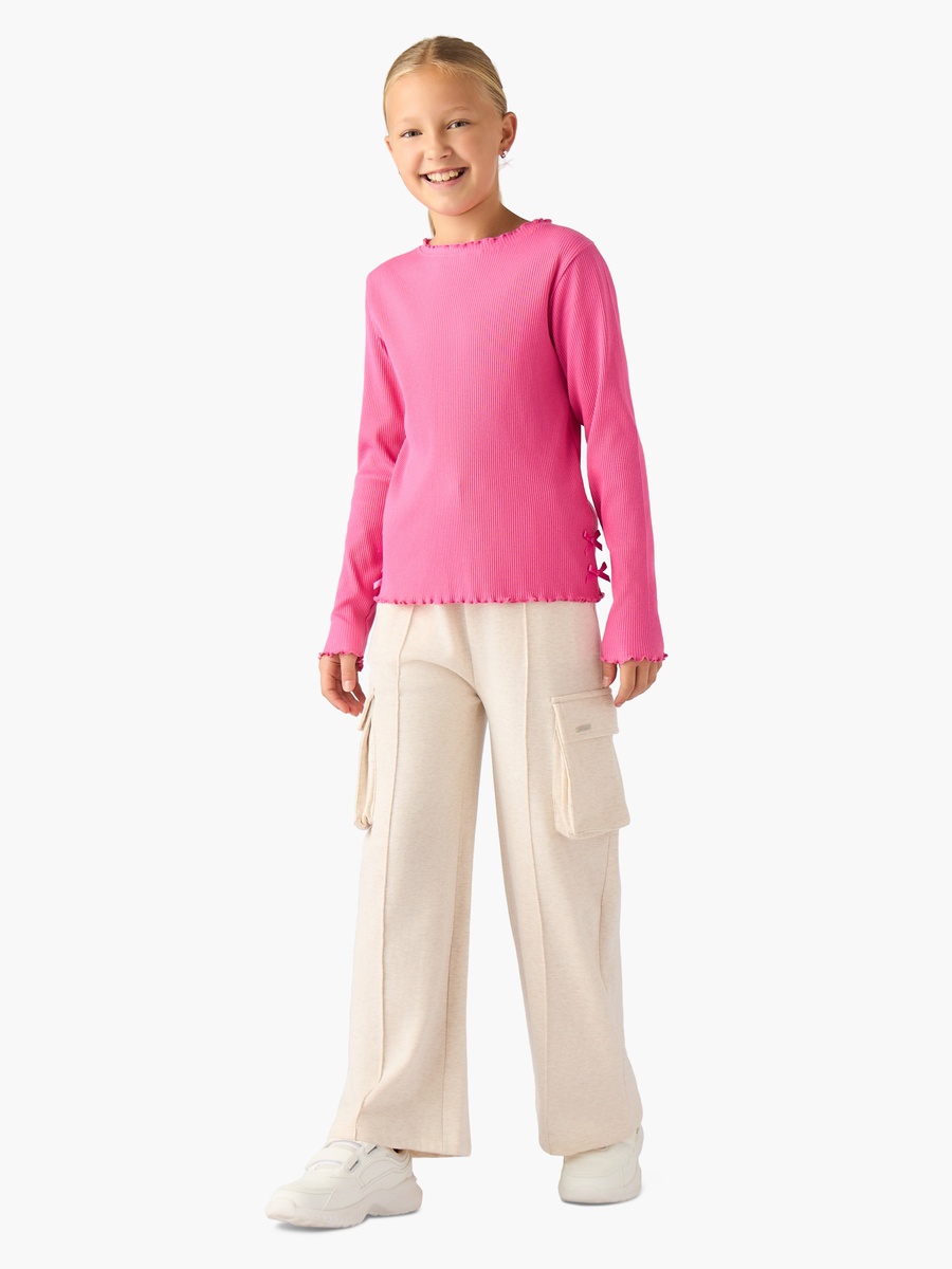 Cotton Pants with Pockets