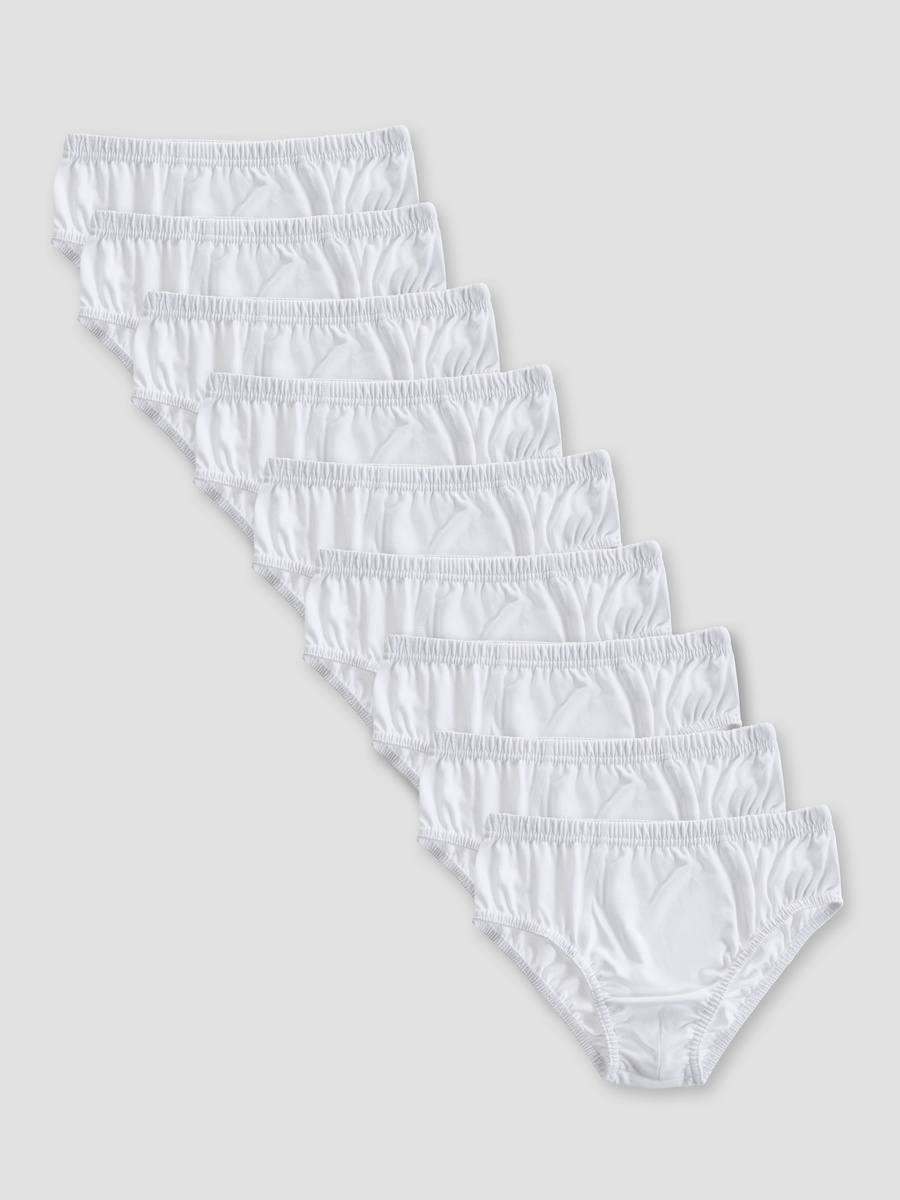 Set of 10 - Cotton Briefs