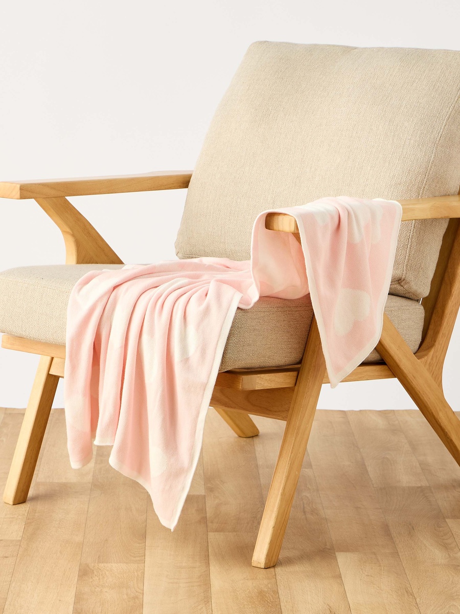 Receiving Blanket with Star Print - 100x80 cm