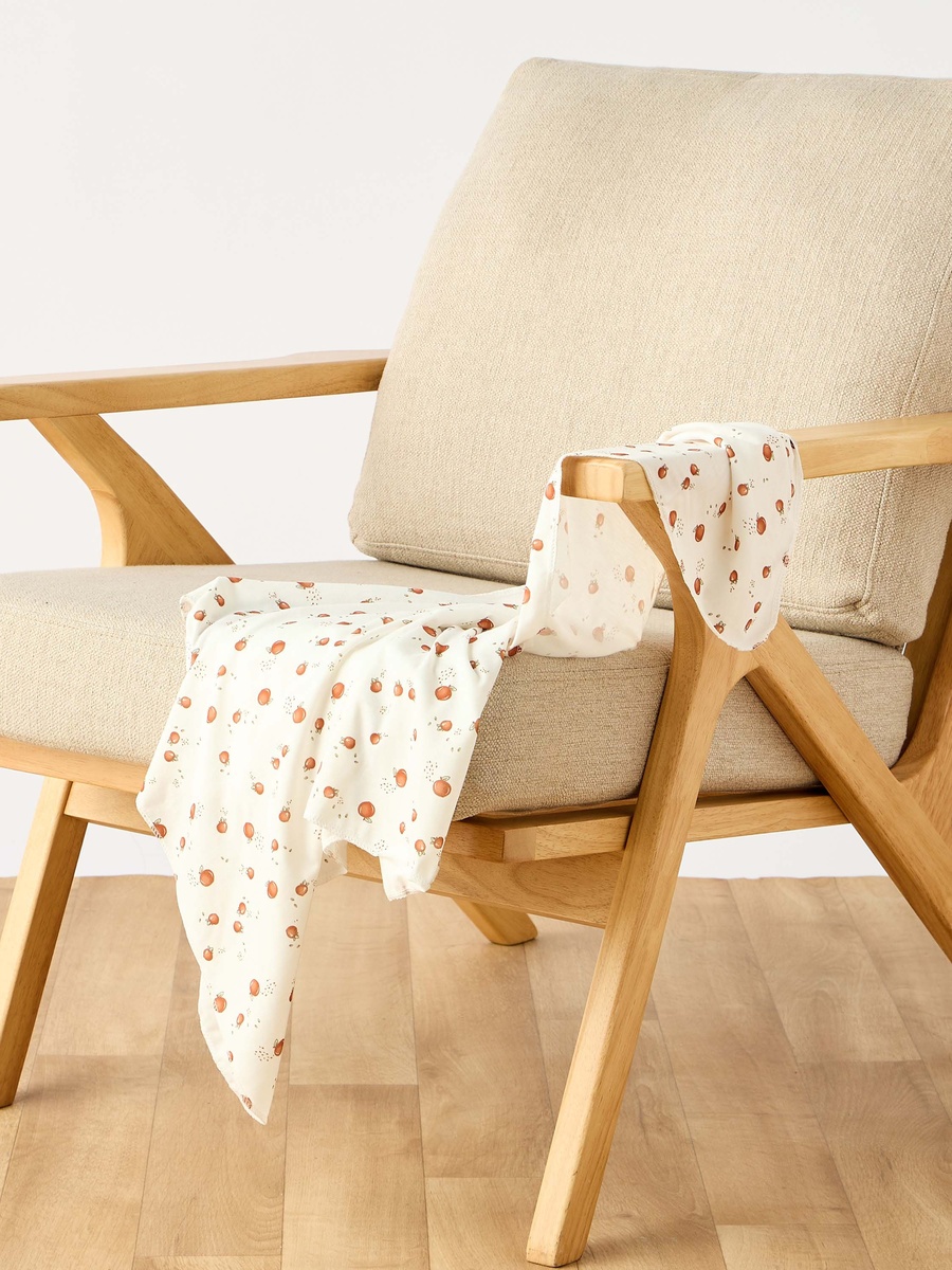 Set of 3 - Baby Swaddle with Headband - 30x30 cm