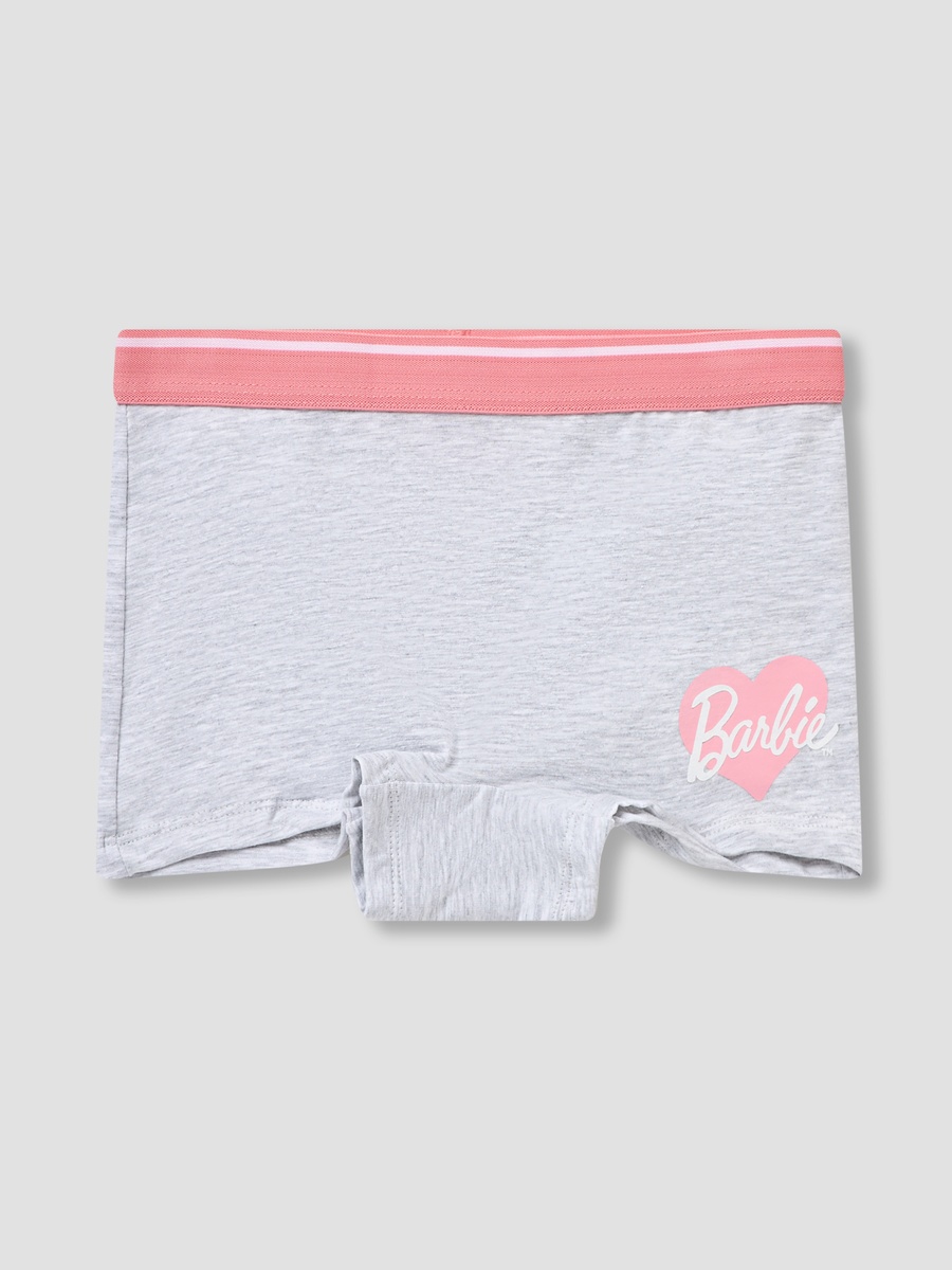 Pack of 3 Cotton Boxers with Barbie Print