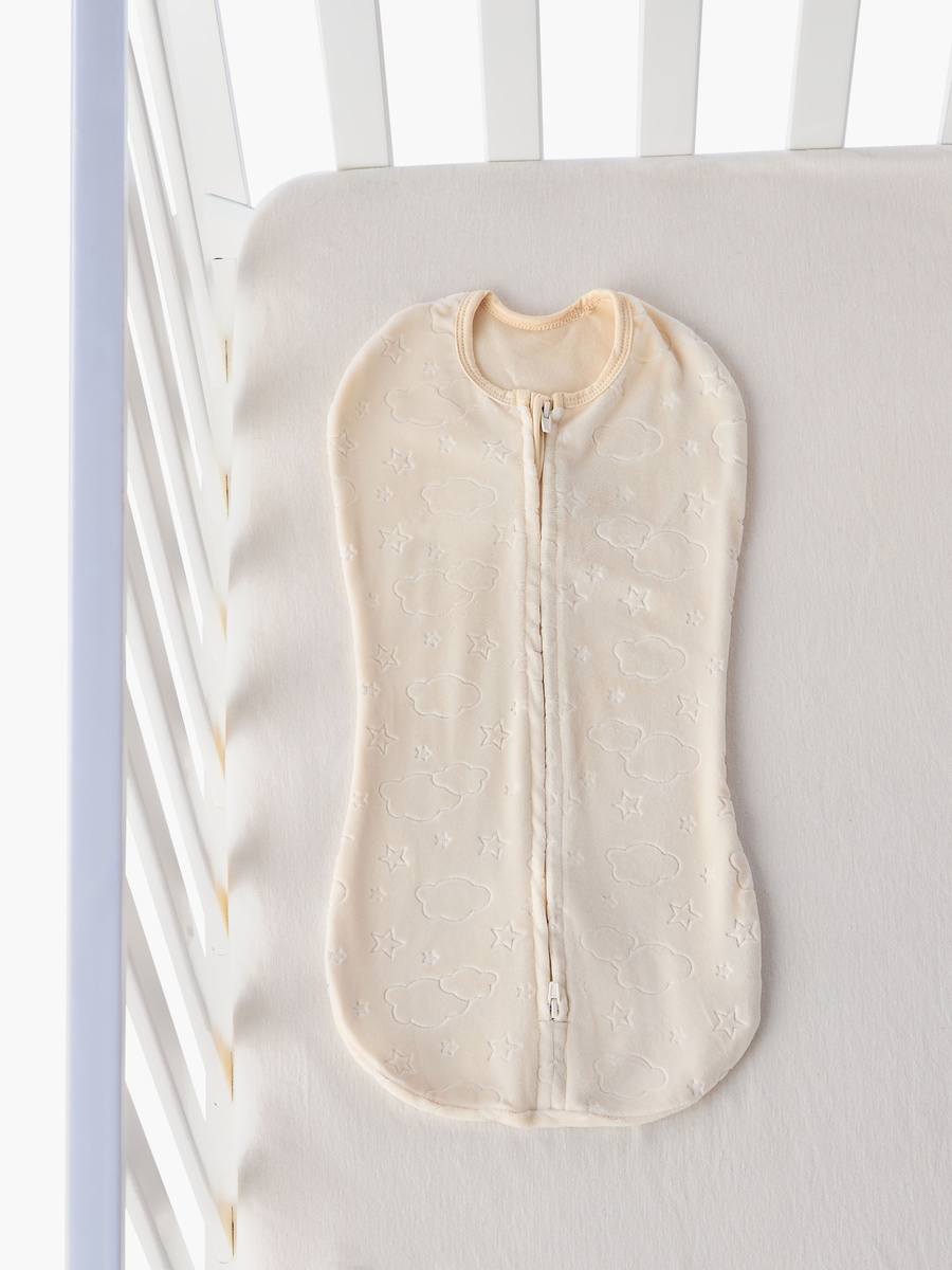 Baby Sleeping Bag with Star Texture - 0-2 Months