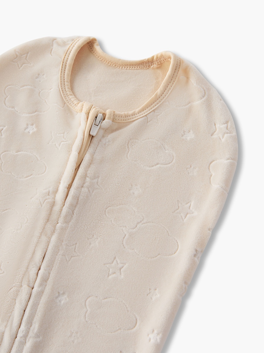 Baby Sleeping Bag with Star Texture - 0-2 Months