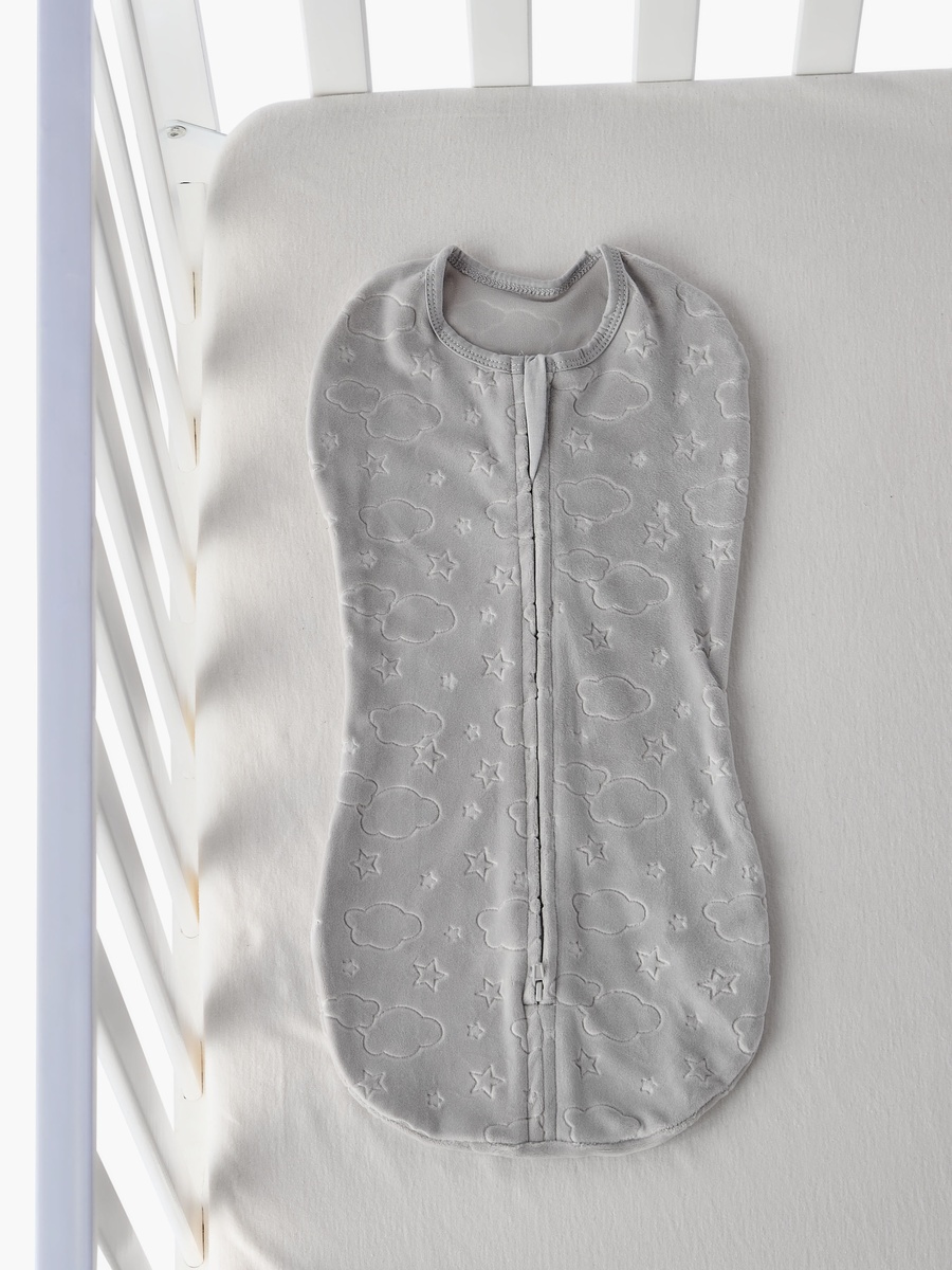 Baby Sleeping Bag with Star Texture - 0-2 Months
