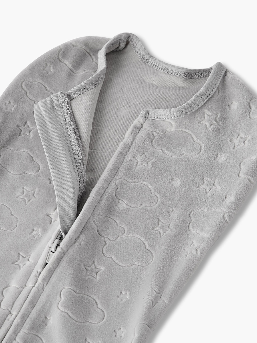 Baby Sleeping Bag with Star Texture - 0-2 Months