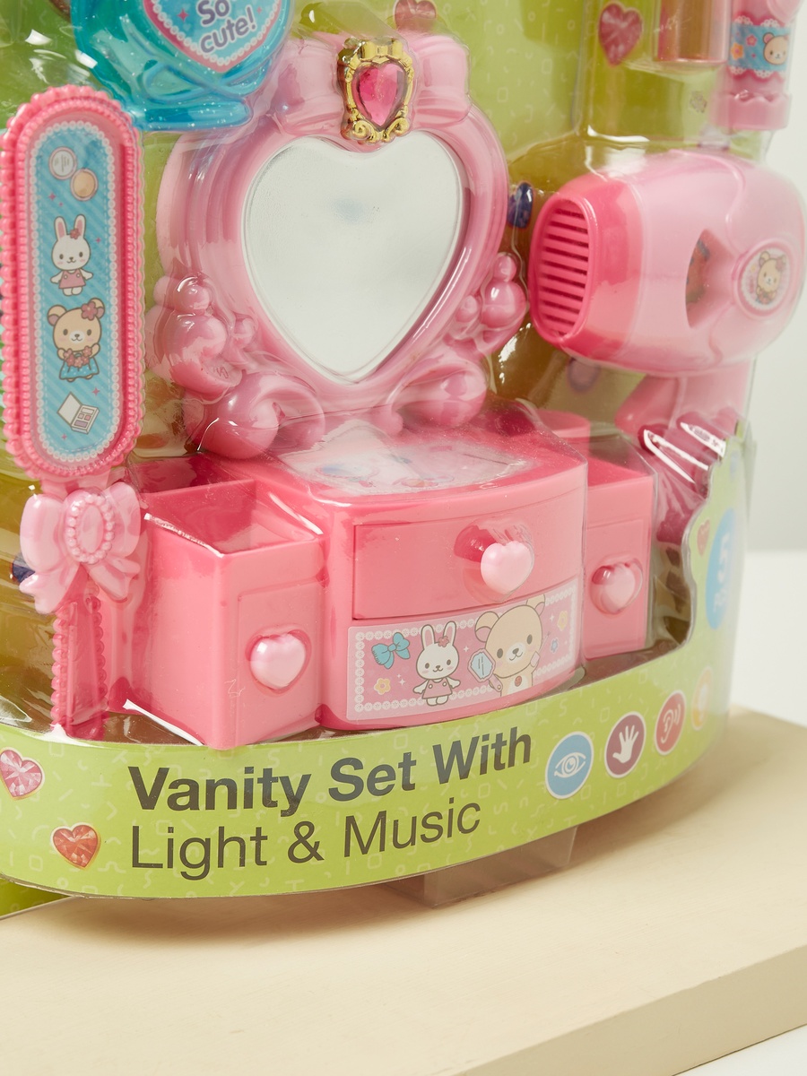5-Piece Vanity Set with Light and Music