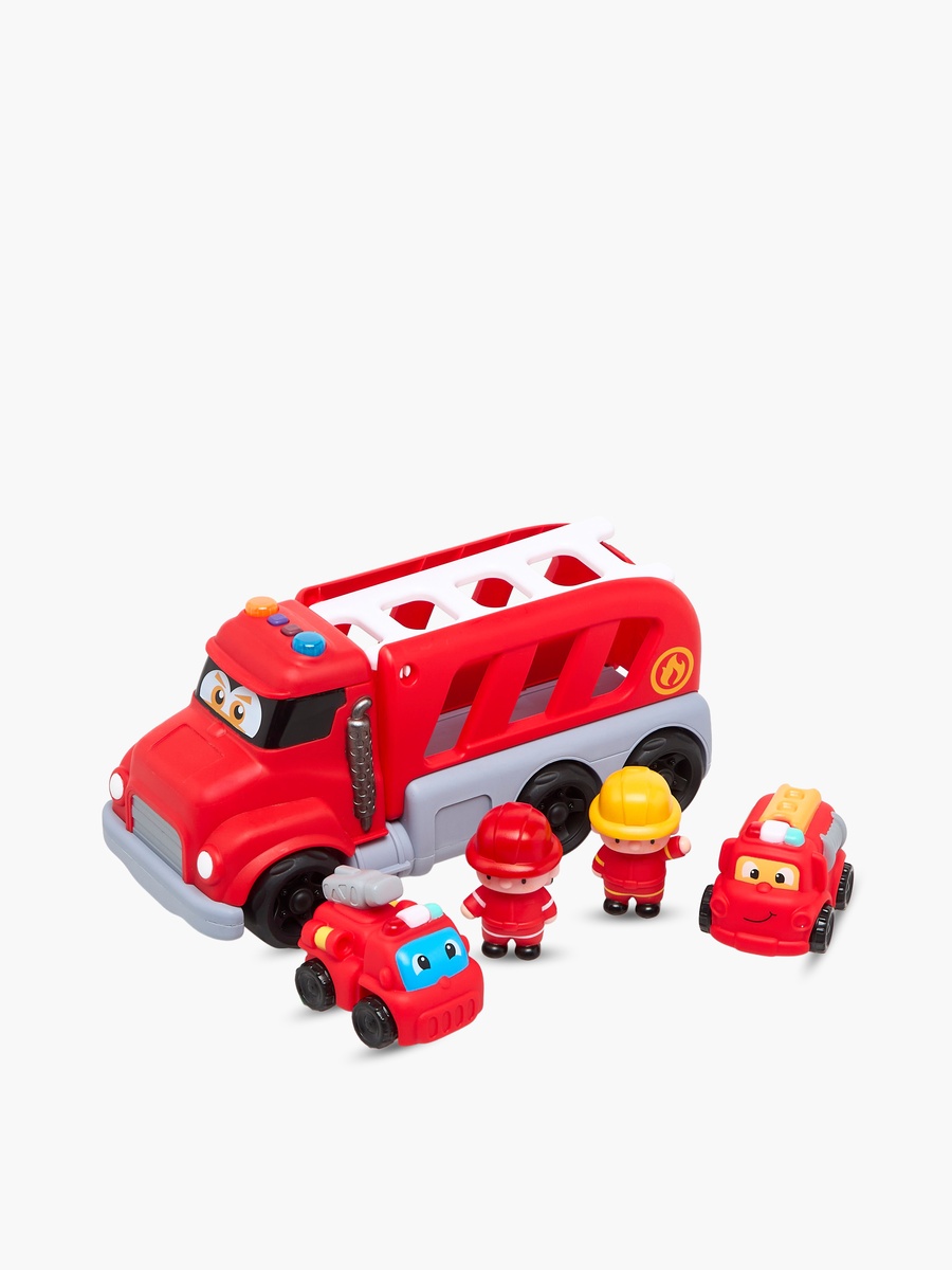 Fire Engine Playset with Sound and Light