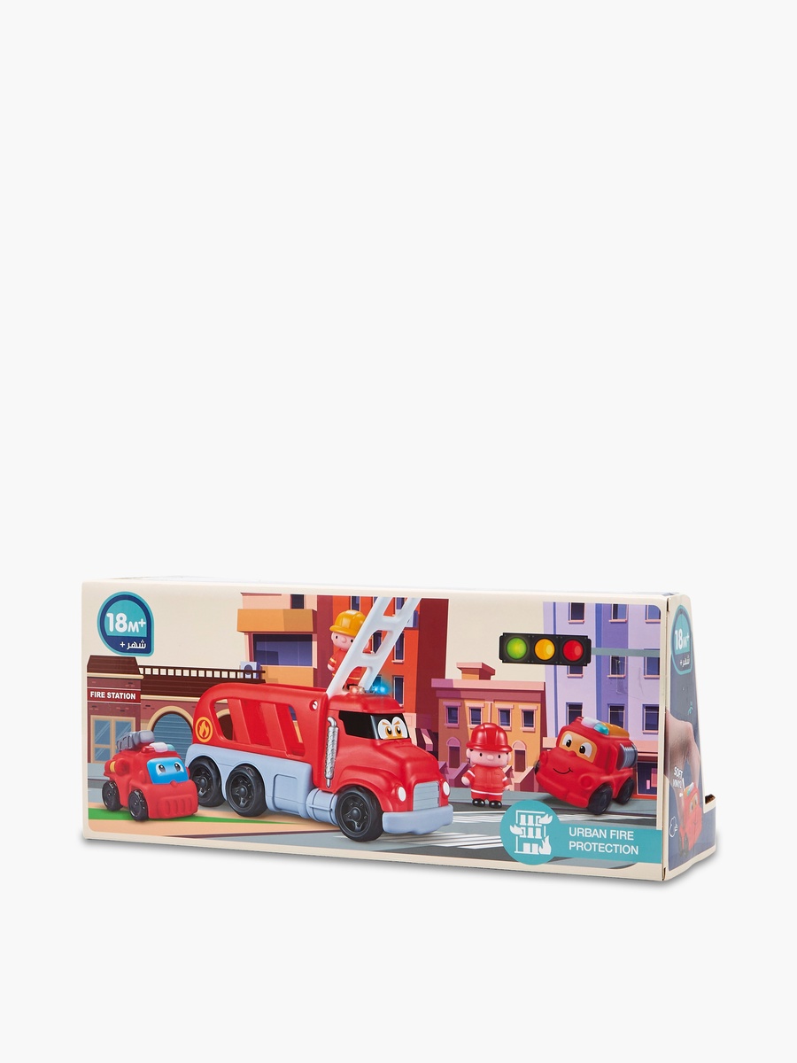 Fire Engine Playset with Sound and Light