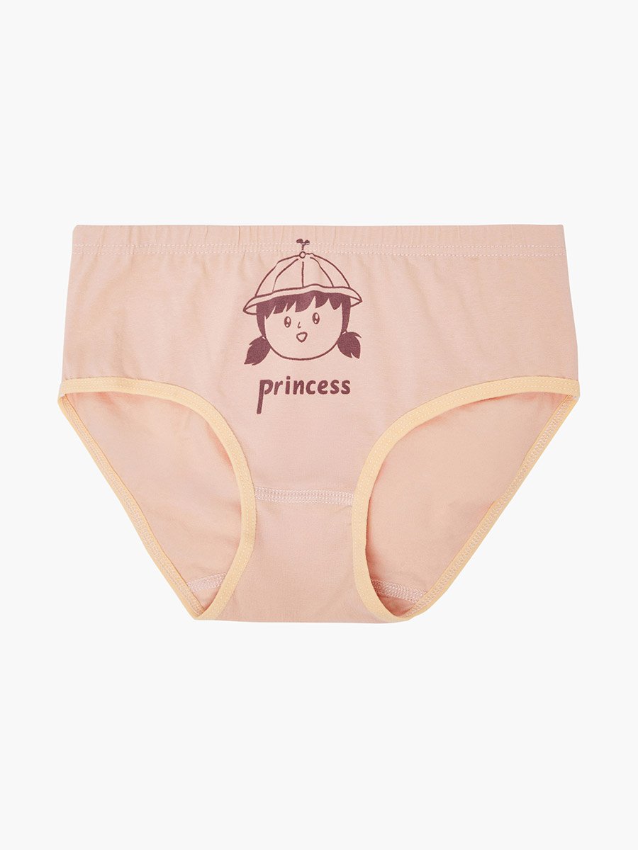 Pack of 4 - Printed Cotton Briefs