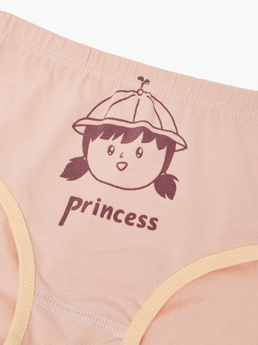 Pack of 4 - Printed Cotton Briefs