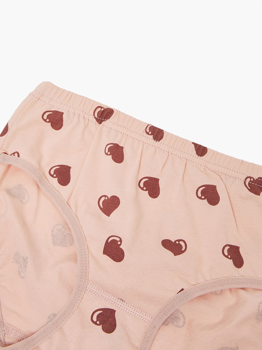 Pack of 4 - Printed Cotton Briefs