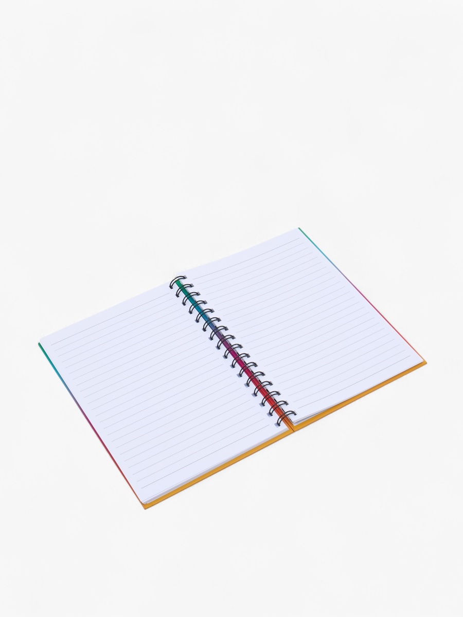 Unicorn Slogan Print A5 Notebook with Spiral Binding - 80 Pages