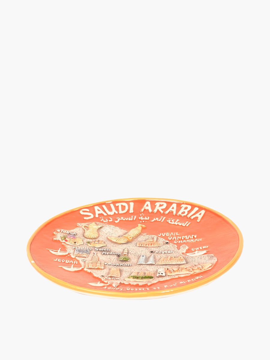 Saudi Arabia Map Souvenir Magnet