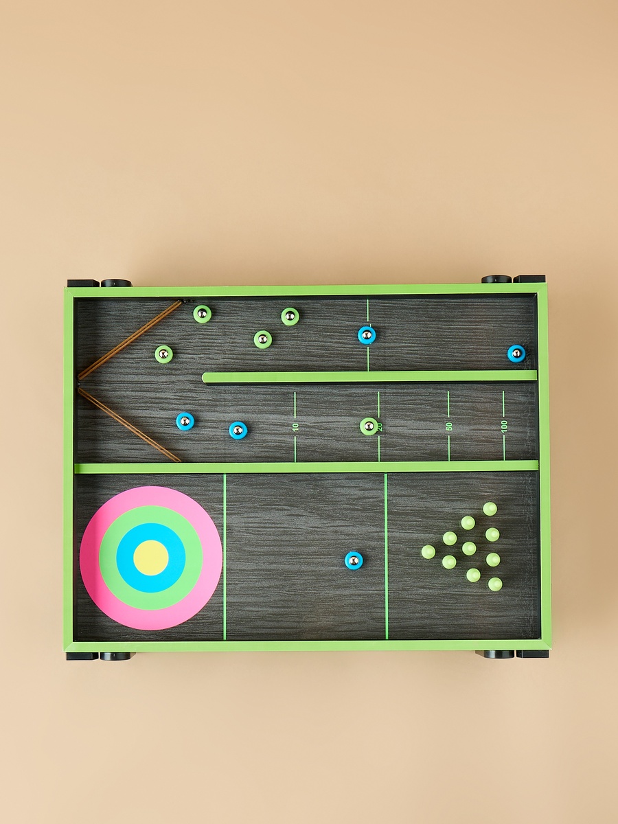 4-In-1 Glow In the Dark Tabletop Game Set