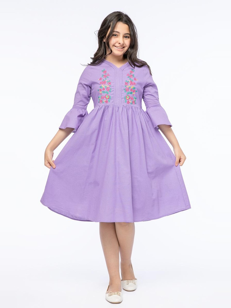 Dress with Embroidery