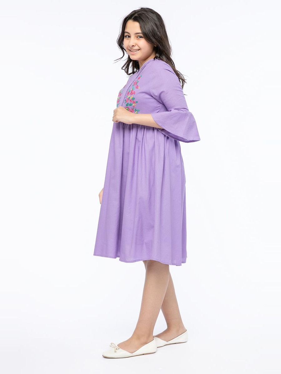 Dress with Embroidery