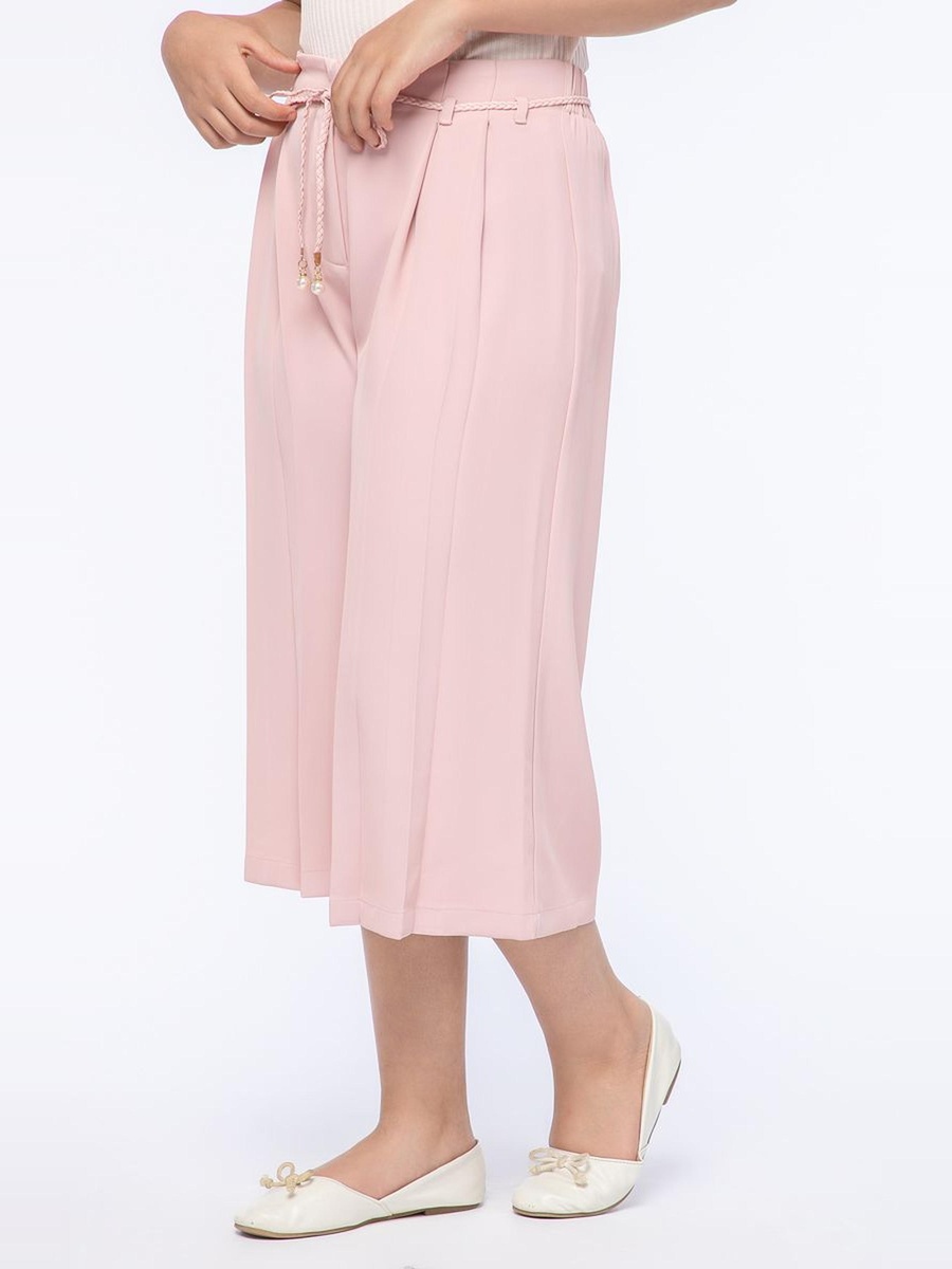 Cropped Flowy Pants
