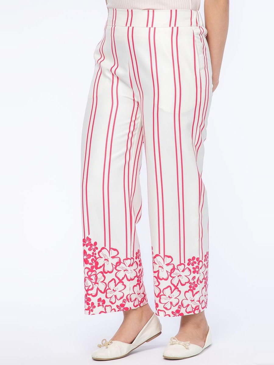 Striped Flowy Pants